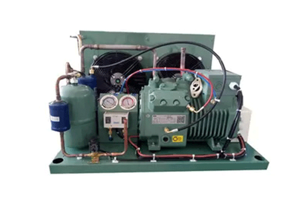 5hp 8hp 10hp 12hp 15hp Refrigeration Unit Air Cooled Open Type Bitzer Condensing Unit For Cold Storage Room